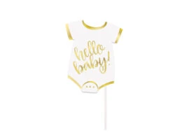 Foto Props Baby Shower Goud 10st -Feestartikelen Winkel foto props baby shower goud 10st 7