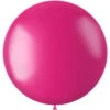 Fuchsia Ballon Metallic Fuchsia Pink 80cm -Feestartikelen Winkel fuchsia ballon metallic fuchsia pink 80cm