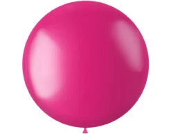 Fuchsia Ballon Metallic Fuchsia Pink 80cm