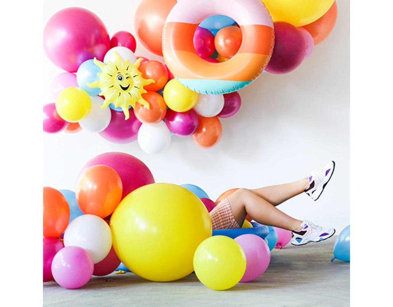 Fuchsia Ballon Metallic Fuchsia Pink 80cm 7 Fuchsia Ballon Metallic Fuchsia Pink 80cm - Afbeelding 5