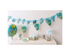 Geboorte Bekers Hello Boy Papier 210ml 10st -Feestartikelen Winkel geboorte bekers hello boy papier 210ml 10st 2