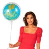 Geboorte Helium Ballon Hello Boy! Leeg 45cm -Feestartikelen Winkel geboorte helium ballon hello boy leeg 45cm