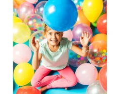 Gekleurde Ballonnen Confetti 30cm 5st -Feestartikelen Winkel gekleurde ballonnen confetti 30cm 5st 2