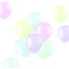 Gekleurde Ballonnen Doorzichtig Pastel 33cm 100st -Feestartikelen Winkel gekleurde ballonnen doorzichtig pastel 33cm 100st