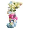 Gekleurde Ballonnenboog Bladeren En Bloemen -Feestartikelen Winkel gekleurde ballonnenboog bladeren en bloemen