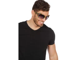 Gekleurde Bril Disco -Feestartikelen Winkel gekleurde bril disco 1