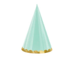 Gekleurde Feesthoedjes Pastel 16cm 6st -Feestartikelen Winkel gekleurde feesthoedjes pastel 16cm 6st 3