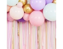 Gekleurde Hangdecoratie Slinger Met Ballonnen 3m -Feestartikelen Winkel gekleurde hangdecoratie slinger met ballonnen 3m 1