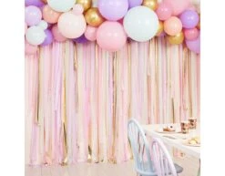 Gekleurde Hangdecoratie Slinger Met Ballonnen 3m -Feestartikelen Winkel gekleurde hangdecoratie slinger met ballonnen 3m 2