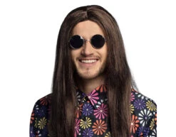 Gekleurde Hippie Bril 3st -Feestartikelen Winkel gekleurde hippie bril 3st 6