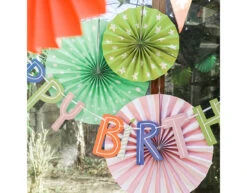 Gekleurde Honeycombs Eco 3st -Feestartikelen Winkel gekleurde honeycombs eco 3st 3