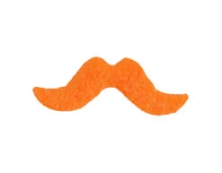 Gekleurde Nep Snor 5st -Feestartikelen Winkel gekleurde nep snor 5st 2