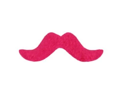 Gekleurde Nep Snor 5st -Feestartikelen Winkel gekleurde nep snor 5st 3