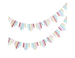 Gekleurde Slinger Franjes 1m 3 Delig