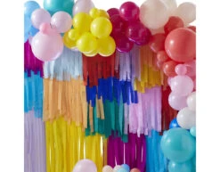 Gekleurde Wanddecoratie Slingers En Ballonnen