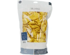 Gele Ballonnen Metallic Zesty Yellow 33cm 100st -Feestartikelen Winkel gele ballonnen metallic zesty yellow 33cm 100st 1