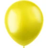 Gele Ballonnen Metallic Zesty Yellow 33cm 50st -Feestartikelen Winkel gele ballonnen metallic zesty yellow 33cm 50st