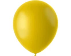 Gele Ballonnen Tuscan Yellow 33cm 100st