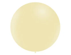 Gele Reuze Ballon Pastel XL 91cm