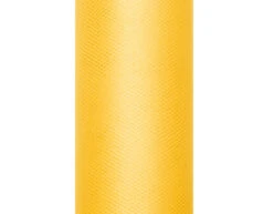 Gele Tule Rol 15cm 9m