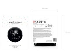 Gender Reveal Ballon Meisje 95cm -Feestartikelen Winkel gender reveal ballon meisje 95cm 2