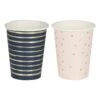 Gender Reveal Bekers 13,5cm 8st -Feestartikelen Winkel gender reveal bekers 135cm 8st