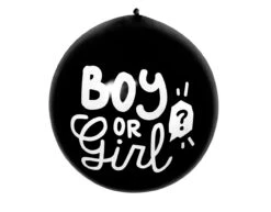 Gender Reveal Confetti Ballon Jongen 60cm -Feestartikelen Winkel gender reveal confetti ballon jongen 60cm 2