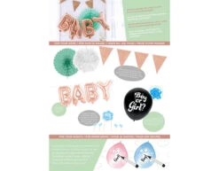 Gender Reveal Jongen Feestpakket 16 Gender Reveal Jongen Feestpakket -Feestartikelen Winkel gender reveal jongen feestpakket 4