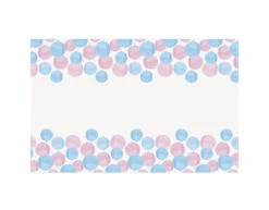 Gender Reveal Tafelkleed 2,13m -Feestartikelen Winkel gender reveal tafelkleed 213m 1