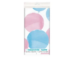 Gender Reveal Tafelkleed 2,13m -Feestartikelen Winkel gender reveal tafelkleed 213m 3