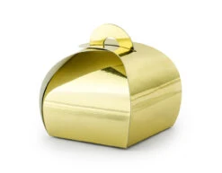 Geschenkdoosjes Goud 6cm 10st