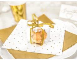 Geschenkdoosjes Kubus Doorzichtig 5cm 10st -Feestartikelen Winkel geschenkdoosjes kubus doorzichtig 5cm 10st 3