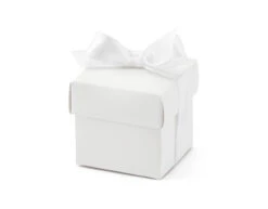 Geschenkdoosjes Kubus Strik 5,2cm 10st