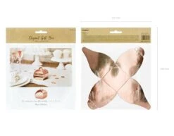 Geschenkdoosjes Rose Goud 6cm 10st -Feestartikelen Winkel geschenkdoosjes rose goud 6cm 10st 7