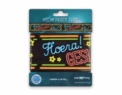Geslaagd Afzetlint Neon 12m -Feestartikelen Winkel geslaagd afzetlint neon 12m 2