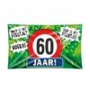 Gevelvlag 60 Jaar 1,5m -Feestartikelen Winkel gevelvlag 60 jaar 15m