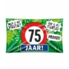Gevelvlag 75 Jaar 1,5m -Feestartikelen Winkel gevelvlag 75 jaar 15m