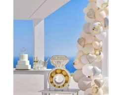 Glasmarkers Diamanten 5cm 6st -Feestartikelen Winkel glasmarkers diamanten 5cm 6st 3