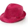 Glitter Hoed Fuchsia -Feestartikelen Winkel glitter hoed fuchsia