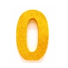 Goud Tafeldecoratie Cijfer 0 Glitter 20,5cm -Feestartikelen Winkel goud tafeldecoratie cijfer 0 glitter 205cm