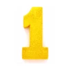 Goud Tafeldecoratie Cijfer 1 Glitter 20,5cm -Feestartikelen Winkel goud tafeldecoratie cijfer 1 glitter 205cm