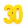 Goud Tafeldecoratie Cijfer 30 Glitter 20,5cm -Feestartikelen Winkel goud tafeldecoratie cijfer 30 glitter 205cm