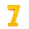 Goud Tafeldecoratie Cijfer 7 Glitter 20,5cm -Feestartikelen Winkel goud tafeldecoratie cijfer 7 glitter 205cm