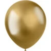 Gouden Ballonnen Chroom 33cm 10st -Feestartikelen Winkel gouden ballonnen chroom 33cm 10st