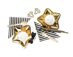 Gouden Borden Ster 18cm 6st -Feestartikelen Winkel gouden borden ster 18cm 6st 5