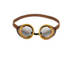 Gouden Bril Retropunk -Feestartikelen Winkel gouden bril retropunk 1