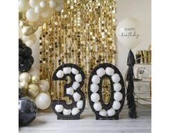 Gouden Deurgordijn 96cm -Feestartikelen Winkel gouden deurgordijn 96cm 3