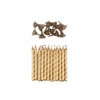 Gouden Kaarsjes 6cm 12st