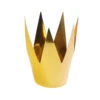 Gouden Kroon 5,5cm 3st -Feestartikelen Winkel gouden kroon 55cm 3st