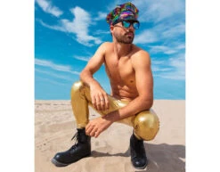 Gouden Legging -Feestartikelen Winkel gouden legging 2